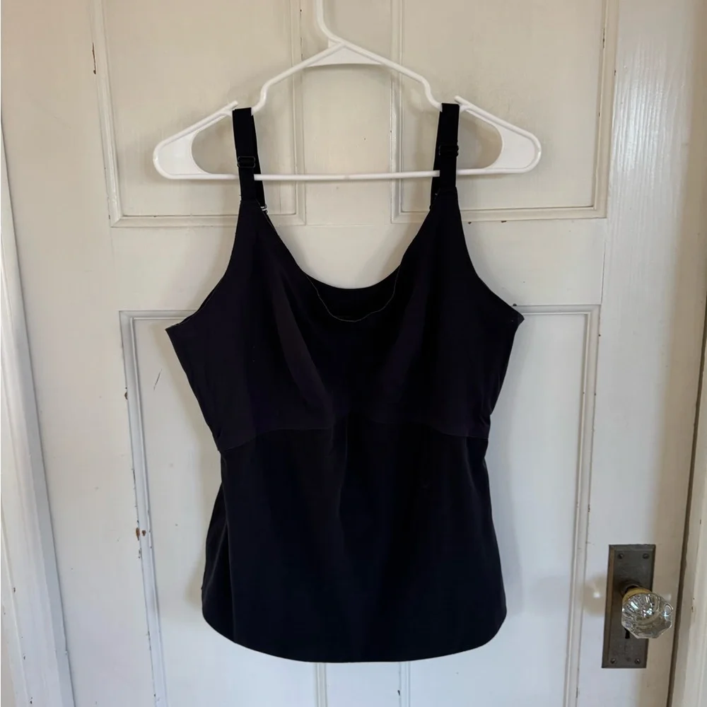 Honeylove black shapewear camisole top size 1x‎